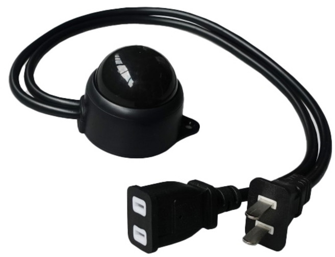 AC 110V-220V 人體感應開關 紅外線感應頭 LED 自動偵測 感測器, 1個, 黑色１１０Ｖ－２２０Ｖ人體感應光控開關