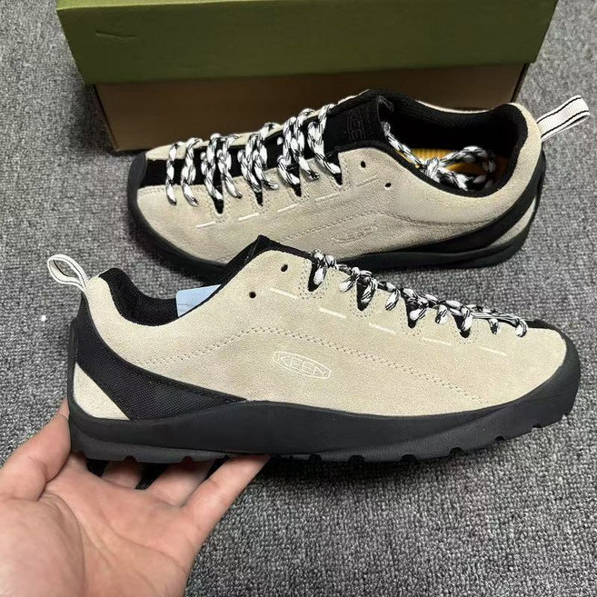 AIR KEEN JASPER 남녀공용 아웃도어 트레킹화 봄가을 캐주얼 커플화 미끄럼방지 로우탑