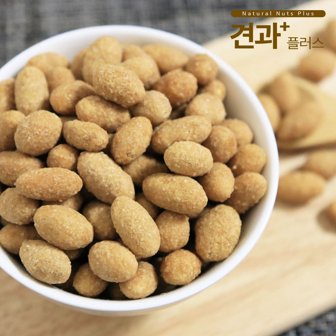꿀땅콩 200g 400g 1봉(택1) 견과류 간식 안주 견과플러스, 1개