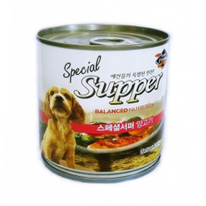 굿프랜드 스페셜서퍼 소고기 285g 강아지 캔 양고기, 12개