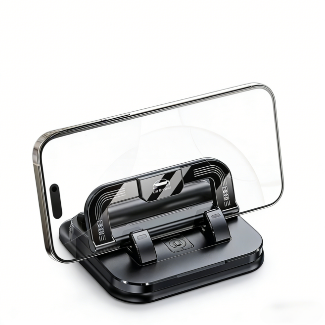 차량용 핸드폰 거치대 차량용 번호판 거치대, 블랙, 1개