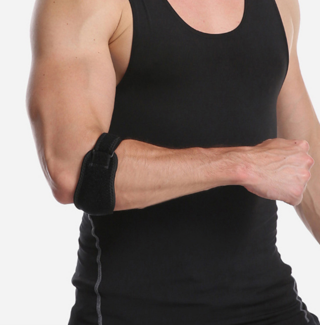 티엠티 밴드형 팔꿈치 보호대 B42, 2개, 블랙