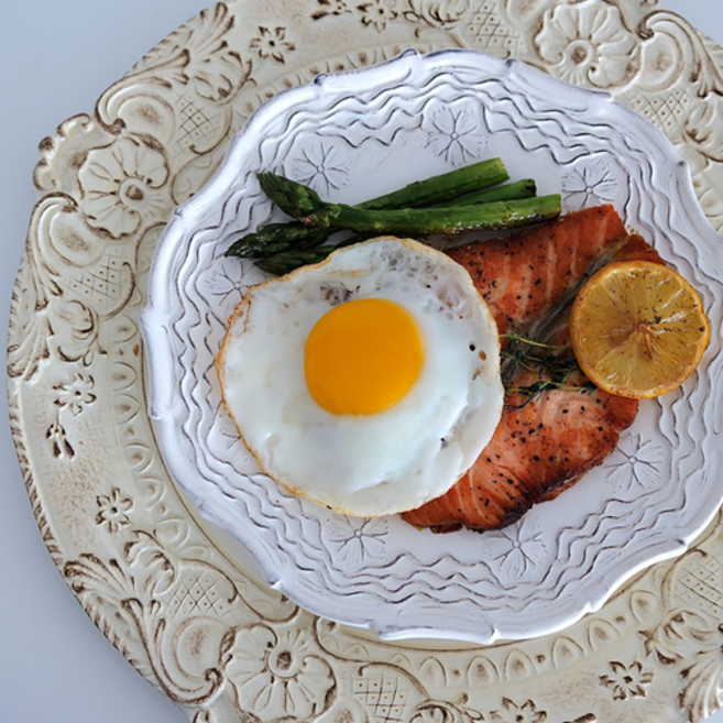 E형 (22cm 샐러드접시) 이탈리아 엘리오스 마이플라워 22cm 샐러드접시 3464, 핑크