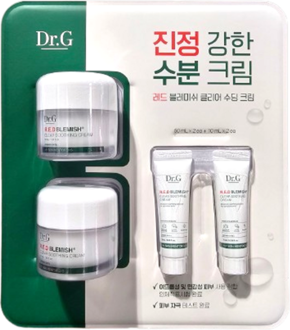 7위 - 닥터지 레드 블레미쉬 클리어 수딩크림 50ml(2ea)+10ml(2ea) 시카 수분 진정, 120ml, 1개