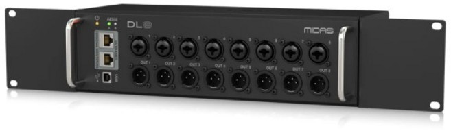Midas DL8 디지털 스테이지박스 8-in/8-out Midas 디지털 믹서 Pa 사운드 시스템 음악 장비용 Midas Pro, 1