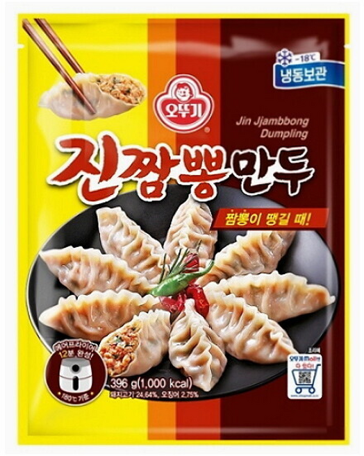 오뚜기 진짬뽕만두, 없음, 396g, 4개