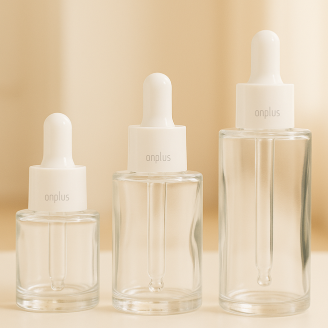 앙플러스 고급 앰플공병 화장품 오일 스포이드 용기, 3개, 20미리