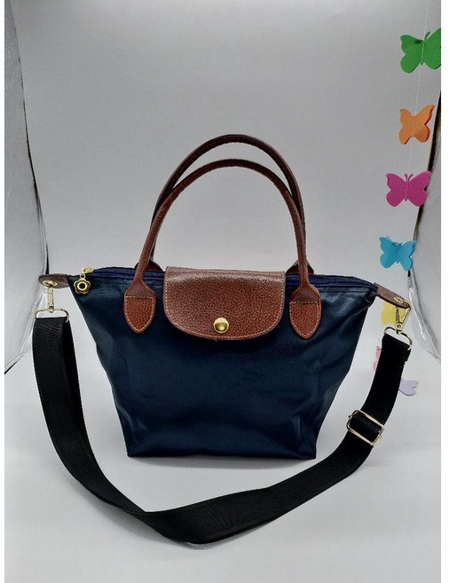 法式馬卡龍水餃包梯形手提包