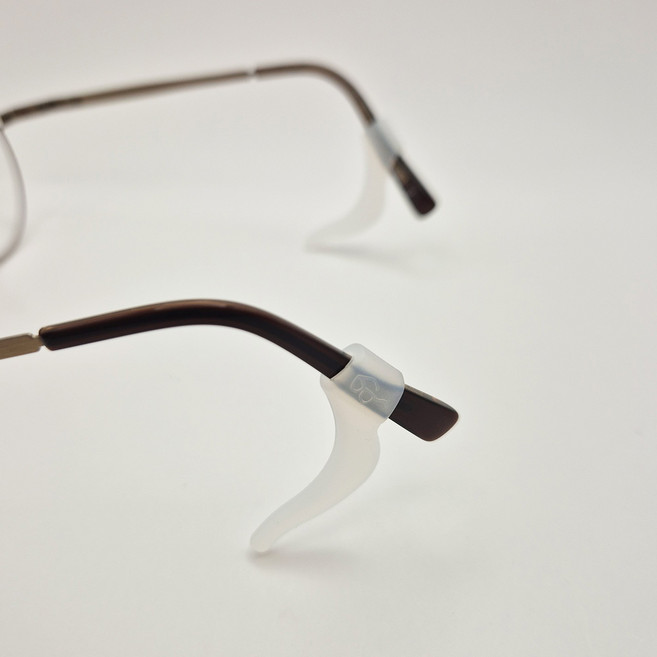 안경 흘러내림 방지 귀고무 귀받침 실리콘다리 4쌍 8P (안경링1쌍 사은품)