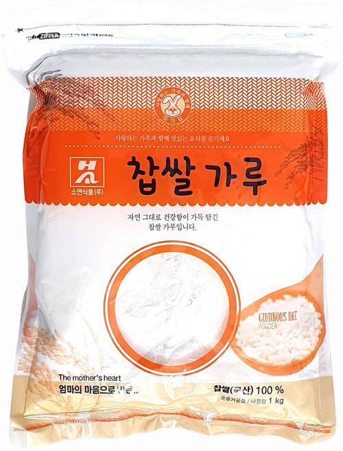 새마원 소연 건식 국산 100% 찹쌀가루 버터떡재료, 1kg, 1개