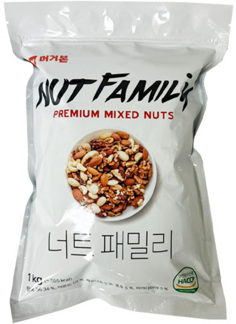 머거본 너트패밀리, 1kg, 1개