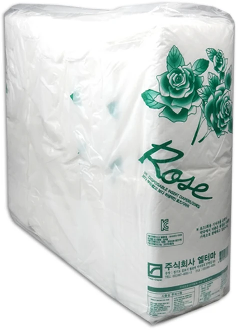 ROSE 산모용 일자형 기저귀 패드 100매, 20X42cm, 100개입, 1개 - 쿠팡