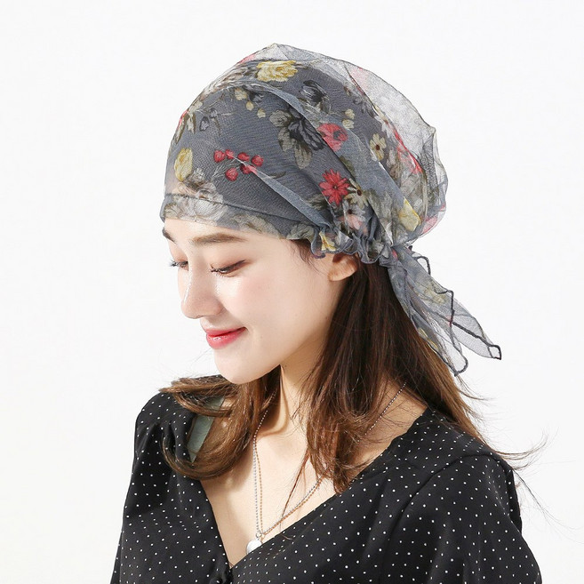 웨스트무브 여성모자 비니 두건 봄 여름 메쉬 조리모 여자 버킷햇 주방 모자 리얼매쉬플두건