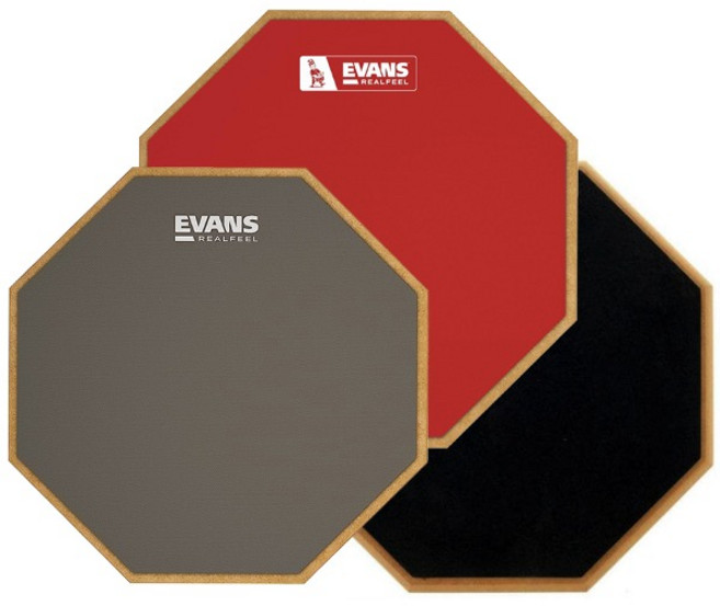 EVANS 에반스 리얼필 드럼패드 패키지 V5, 단면 (오리지널), 빅퍼스 아메리칸 클래식 5A, 1개
