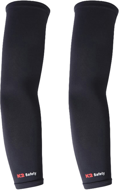 1+1 K2 세이프티 탁텔 쿨토시 기능성 팔토시 UV 자외선차단 냉감 스포츠 야외활동 작업 무더위 여름 필수 아이템, 차콜+차콜