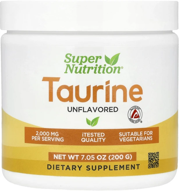 새해 첫좋은선물 Super Nutrition 타우린 무맛 200g(7.05oz) 제대로 할인합니다, SuperNutrition타우린무맛200g705oz, 200g, 1 - 쿠팡