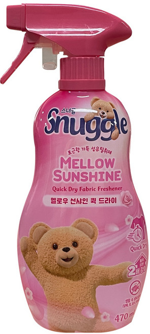 스너글 멜로우선샤인 섬유탈취제, 470ml, 12개