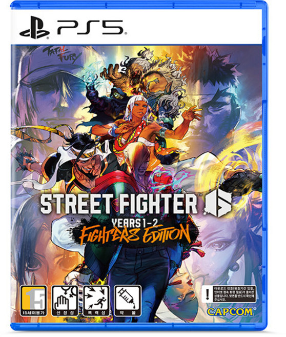PS5 스트리트 파이터 6 이어 1-2 파이터즈 에디션 / 한글판 / 새상품