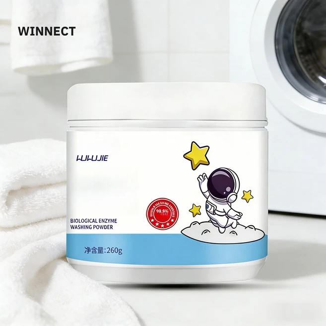 바이오 세제 얼룩 제거제 세탁 가루 표백 가루 세탁 용품 생활 세제, 1개, 260g - 쿠팡