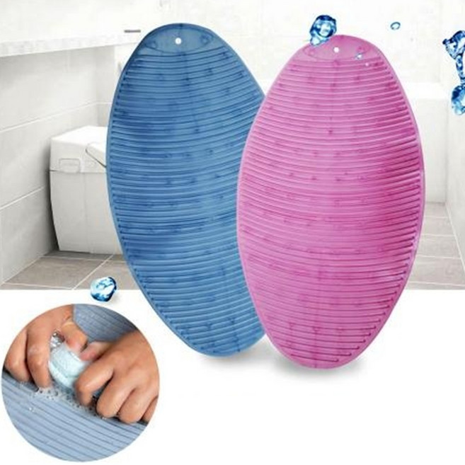 국산 안미끄러지는 고무 빨래판 가벼운 속옷 손빨래판, 핑크