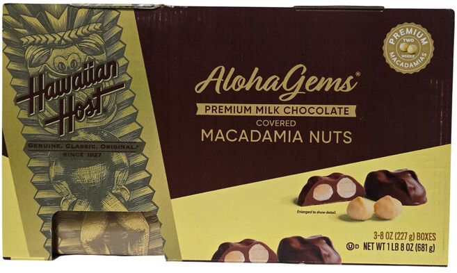 하와이언 호스트 마카다미아 초콜릿 681g 코스트코, 1개