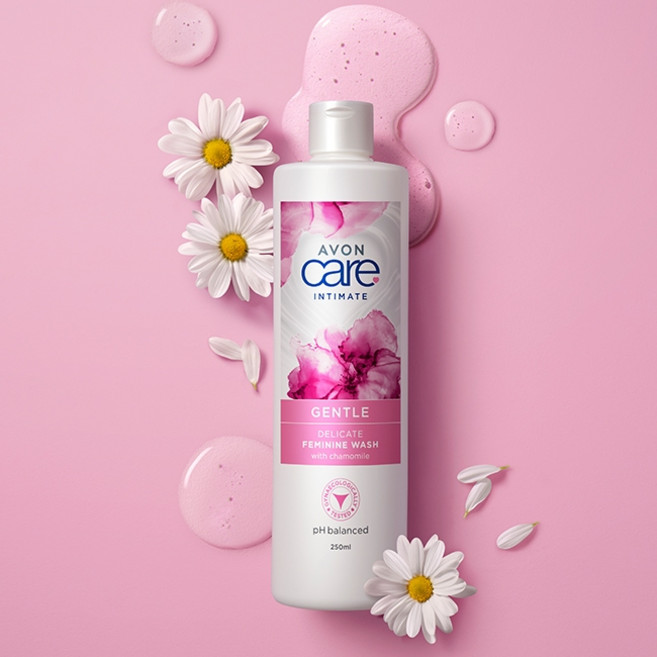 【AVON雅芳】私密潔浴凝露系列 - 女性清潔, 1個, 柔和淨護250ml