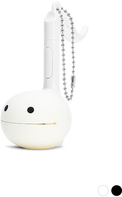 [국내 발송 공식 정품] 오타마톤 멜로디 스탠다드 크리스마스 생일선물 선물 추천 어린이 어른 친구 키링 악기 장난감, 화이트(0017), 1개