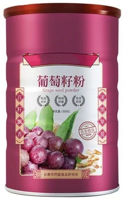 포도씨 가루 향신료 무첨가 순포도씨 가루, 6개, 500g