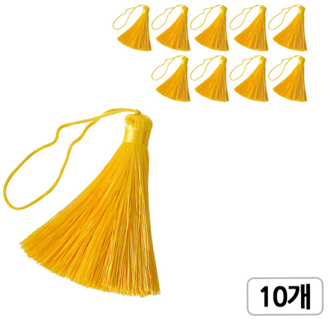 [모핸] 매직자수 태슬, 04.옐로우, 10개