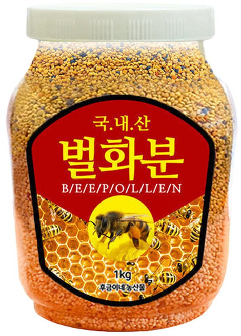 국내산 건조화분 벌화분 비폴렌 1kg, 상세정보참조, 1개