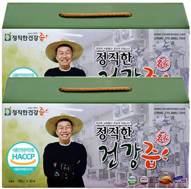 정직한건강즙 국내산 정직한 우슬닭발즙 HACCP인증 우슬닭발진액, 110ml, 60개