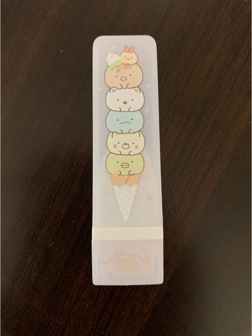 角落生物冰淇淋會計章 (送5CC墨水) 職章 事務章 姓名章 正版授權, 1個, C款-疊疊冰淇淋,一般光敏印油(只能蓋紙上)