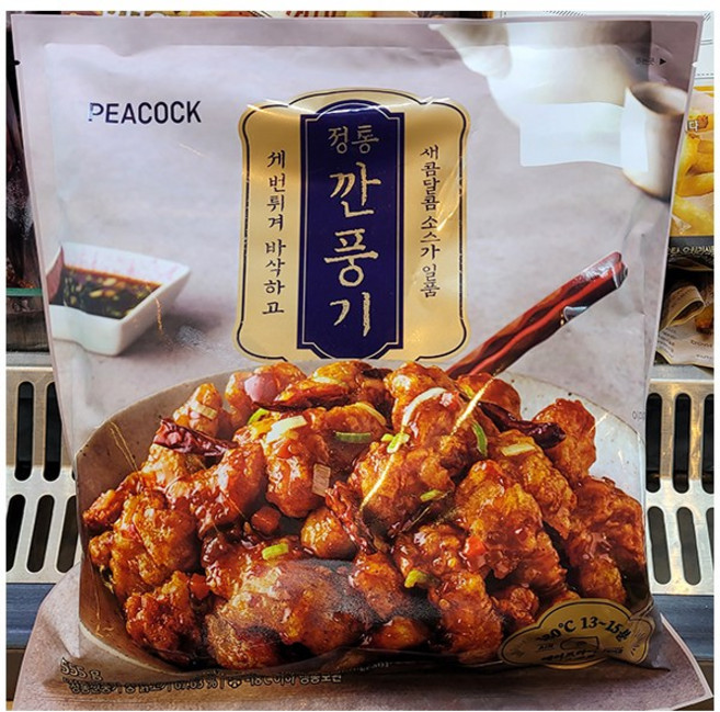 PEACOCK 피코크 정통 깐풍기 555g, 1개