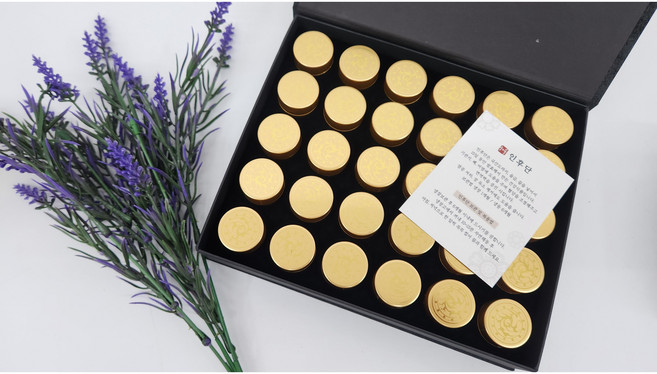 인후단 도라지환 건강환 선물세트 명절선물 답례품 상견례선물, 기본포장(고급상자+종이가방), 20구, 1개