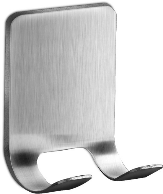 다용도 걸이 벽걸이 후크 고리 면도기거치대 스텐 거치대, 실버, 4개