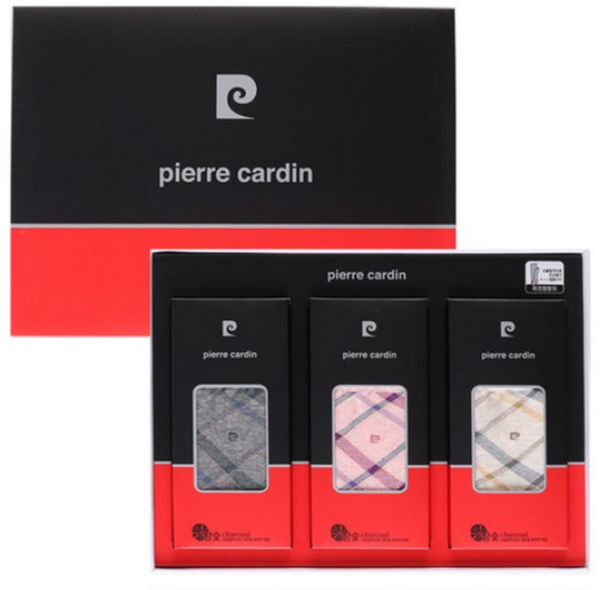 [피에르가르뎅] 국내산 여성양말3족 선물세트 고급선물포장배송