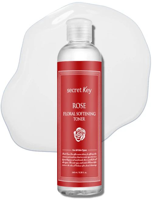 시크릿키 로즈 플로랄 소프트닝 토너, 2개, 248ml - 쿠팡