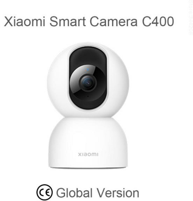 글로벌 버전 샤오미 미 홈 보안 카메라 C300 /C200/AW200/2K HD WiFi 야간 투시경 IP 감지 알람 웹캠 비디, 샤오미 스마트 카메라 C400, 4MP, 360° 회, 한개옵션1, 06 Mi Camera C400
