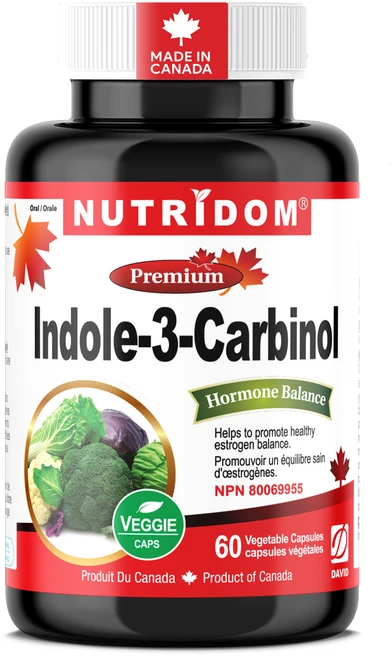 뉴트리돔 인돌 3 카비놀 400mg 60캡슐 I-3-C 여성 호르몬 건강 지원 | 캐나다 직구 영양제 - 카포리아, 1개, 60정 - 쿠팡