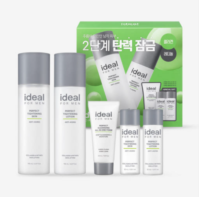 아이디얼포맨 퍼펙트 스킨케어 세트 2종, 1세트