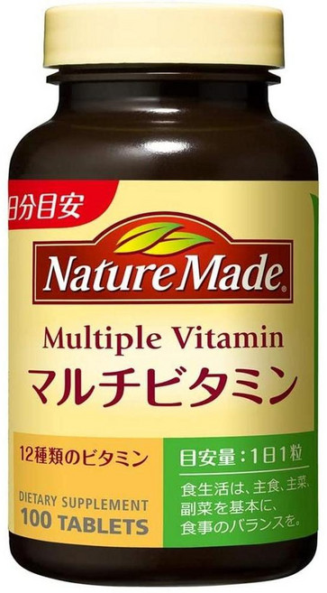 NM(M 일본직구 오쓰카 네이쳐 멀티 비타민 100캡슐, 1개
