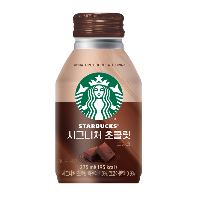 [스타벅스] 시그니처 초콜릿 275ml, 6개