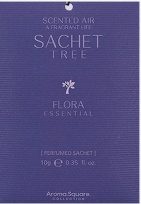 국산 차량용 방향제 TREE 트리 고급 천연 우드칩 사쉐 실내 옷장 방향제, 04.플로라, 1개, 플로라