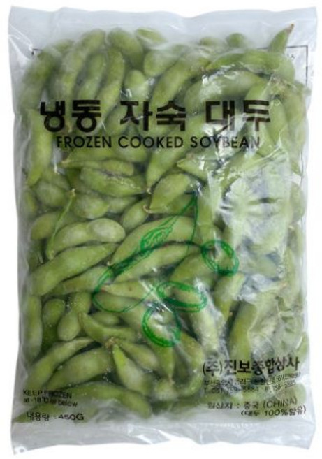 가리봉상회 냉동 모떠우 풋콩 완두콩 450g, 2개