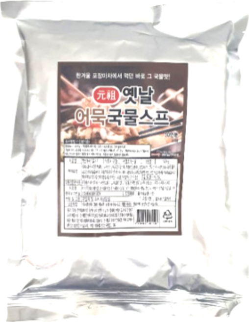 아이리피 옛날어묵국물스프, 500g, 3개