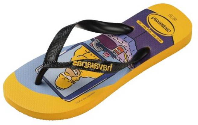 하바이아나스 심슨 플립플랍 쪼리 POP YELLOW 매장정품 259312