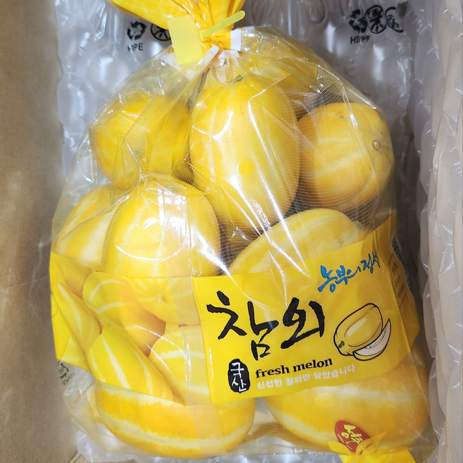 가정용 성주참외 3kg소(실중량 2.5kg), 1