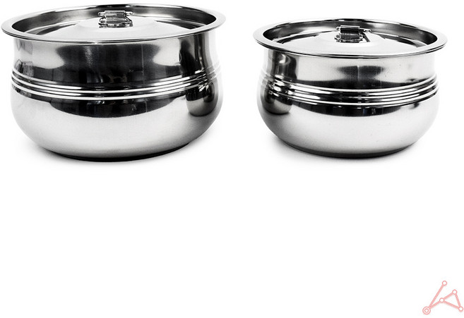 스텐 항아리 용기 식기, 대, 1개