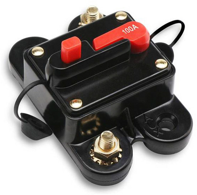 100A 케이블 써킷브레이커 서킷 브레이크 휴즈 홀더 100A, 1개