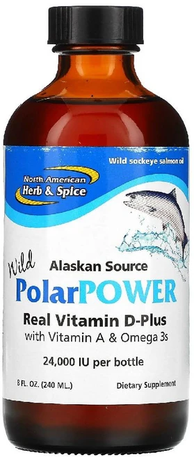 North American Herb & Spice 알래스카산 와일드 폴라파워 야생 홍연어 오일 240ml, 236.588ml - 쿠팡